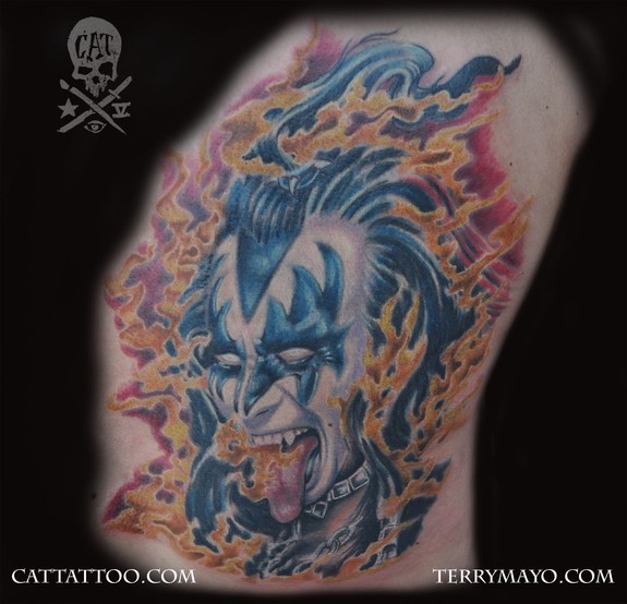 Tattoos - The DEMON from KISS - 50374
